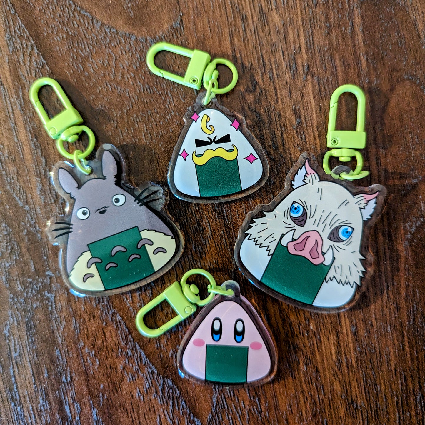 Acrylic Charms / Keychains (multiple designs)