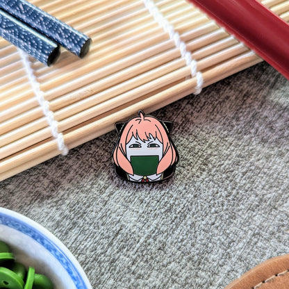 Spy Peanut Onigiri (multiple designs) - Mini Pin