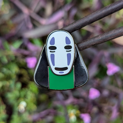 STUDIO - Sans Face Onigiri - Translucent - Pin on Pin