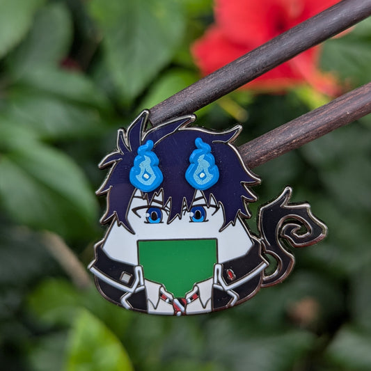 SPOOKY - Azure Demon Hunter - Limited Edition - GLOW, PIN ON PIN