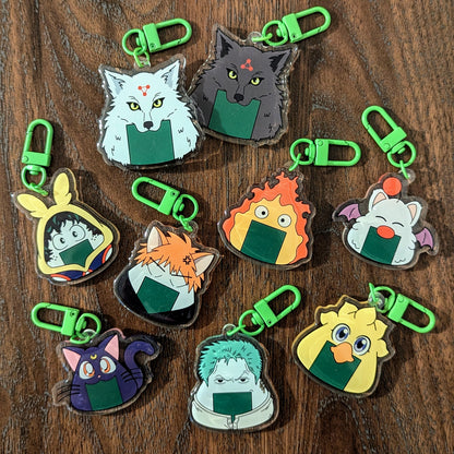 Acrylic Charms / Keychains (multiple designs)