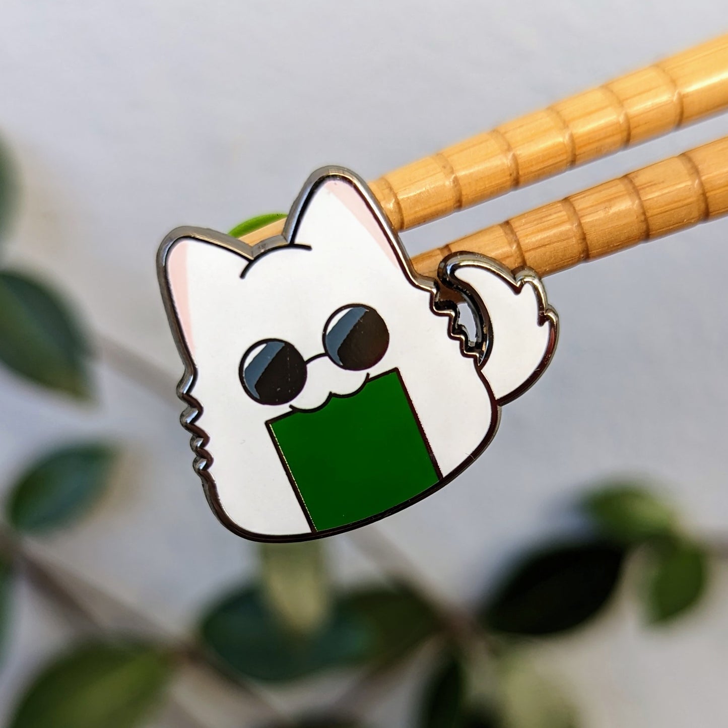 Cat Sensei Onigiri - Mini-Pin - Limited Edition
